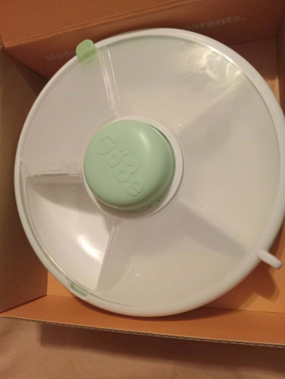 OBE Snack Container Spinner, Brand New